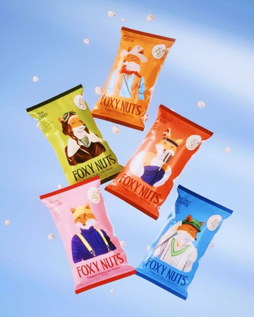 Foxy Nuts - винтажные снеки из лотоса