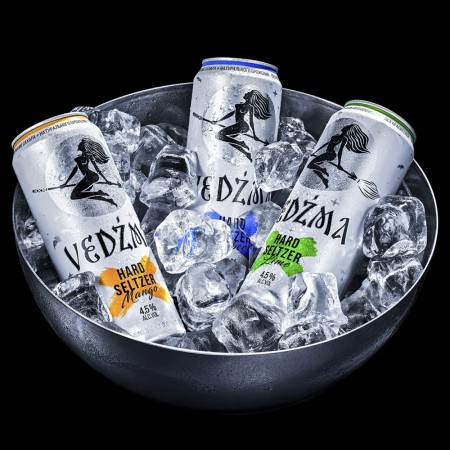 В студии Акима Мельника упаковали слабоалкогольный напиток VEDZMA