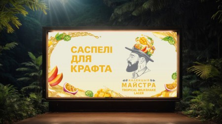 Новинка в пивной линейке "Калекцыя майстра" — Tropical Milkshake Lager