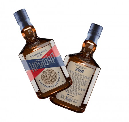 В студии Артемия Лебедева упаковали виски "Крутояр"