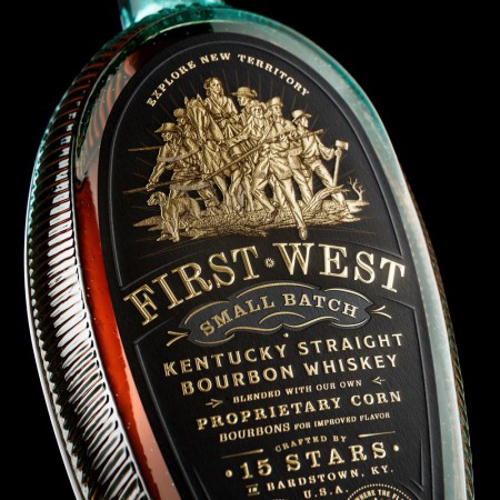 дизайн упаковки для бурбона First West