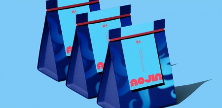 фирменный стиль для паназиатского ресторана Aojin