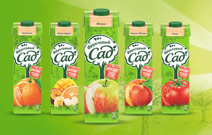"Фруктовый сад" обновил линейку соков и нектаров