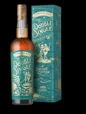 дизайн упаковки виски Compass Box The Double Single