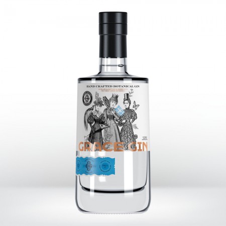 дизайн упаковки джина Grace Gin