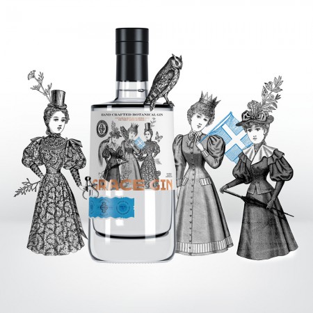 дизайн упаковки джина Grace Gin