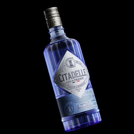 дизайн упаковки джина Citadelle