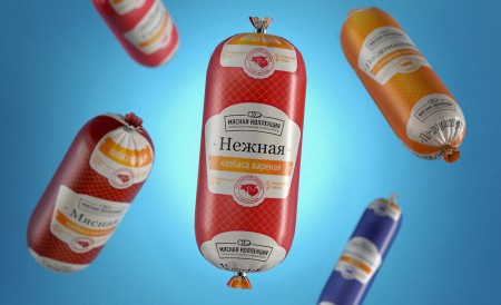 дизайн упаковки «Мясная коллекция»