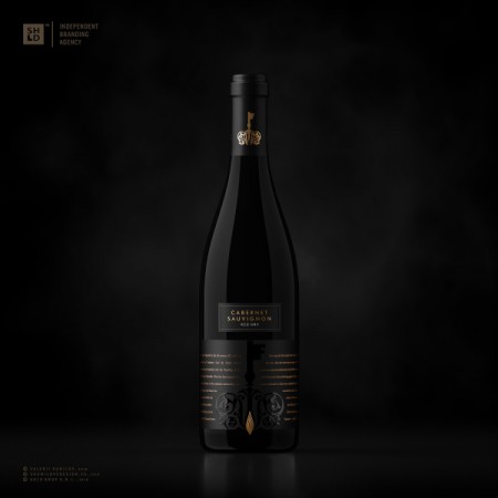 дизайн упаковки вин "Таинственный замок"