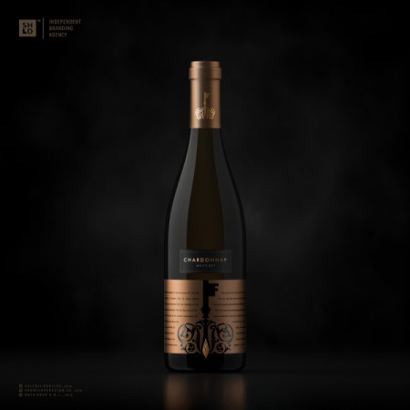 дизайн упаковки вин "Таинственный замок"