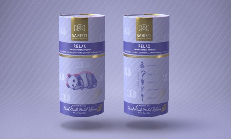 дизайн упаковки чая Saristi