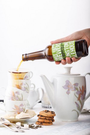 этикетка для крафтового пива Tea Muppets