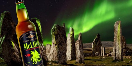 дизайн упаковки виски McLain