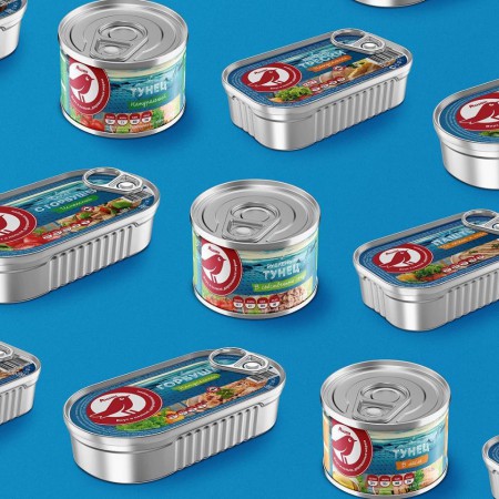 дизайн упаковок для СТМ "Ашан"