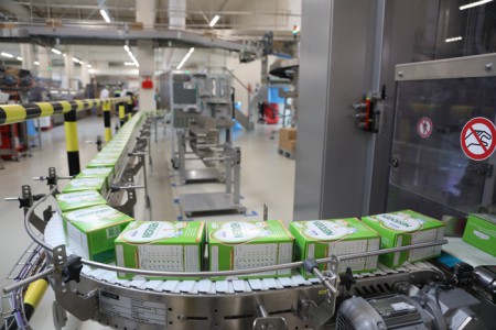 В Вологде состоялось открытие фабрики "Нестле" по производству сухих детских смесей