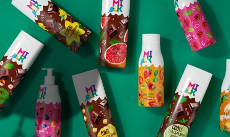 новый дизайн упаковки MILK