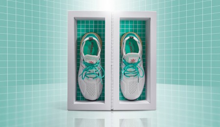 Hovers Over Water    Adidas