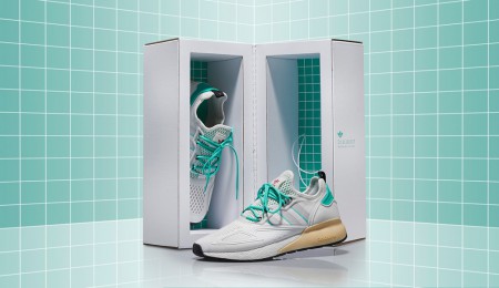 Hovers Over Water    Adidas