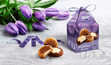 " "  Alpen Gold, Milka  ""    