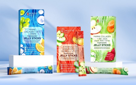 Getbrand упаковали фруктовые стили-желе MISTIC