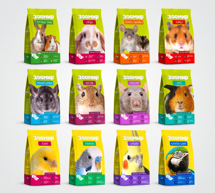 "ЗООМИР" обновил упаковку корма для животных